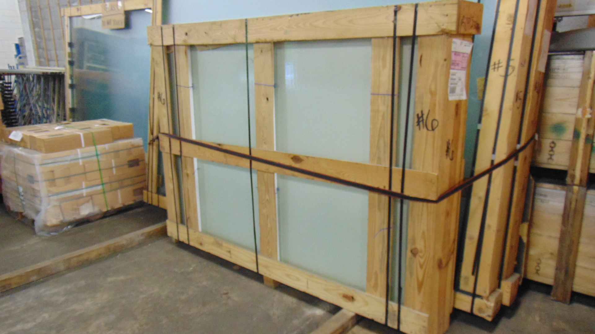 Etched Glass Sheets - 60" x 84" x 3/16" - Clear Dew - Image 3
