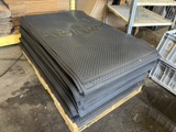 Rubber Welcome Floor Mats - 54" x 34" - Image 6