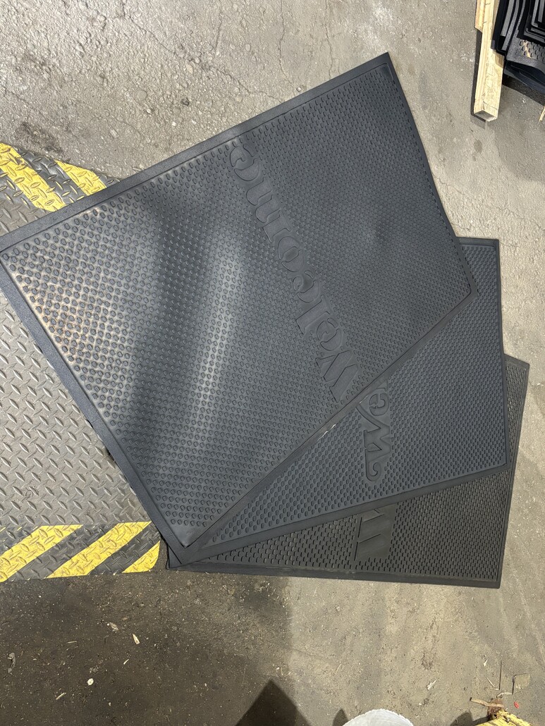 USED Rubber Welcome Floor Mats | repurposedMATERIALS
