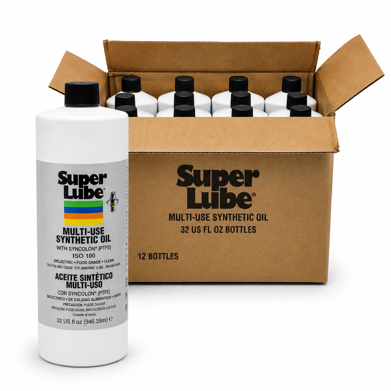 Super Lube Multi-Use Synthetic Oil - Case QTY