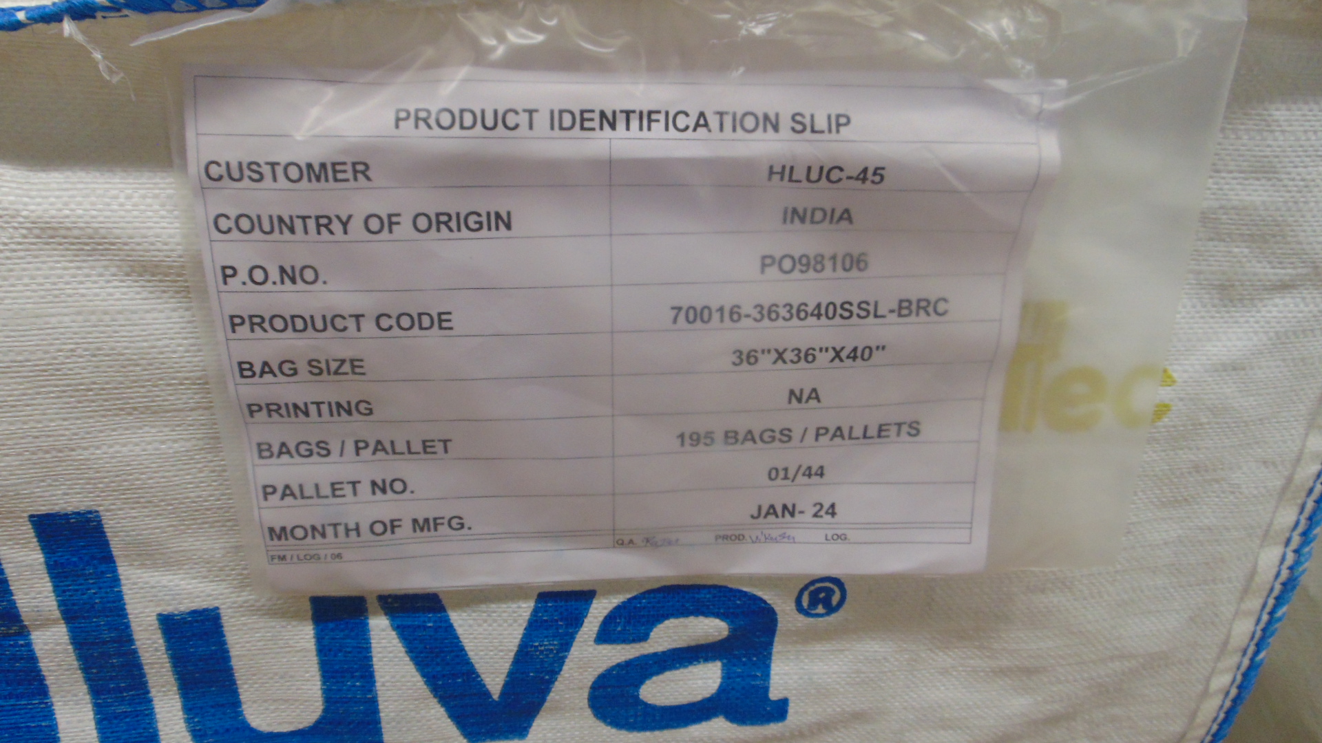 Bulk Bags - 36" x 36" x 40" - Pallet QTY - Image 5