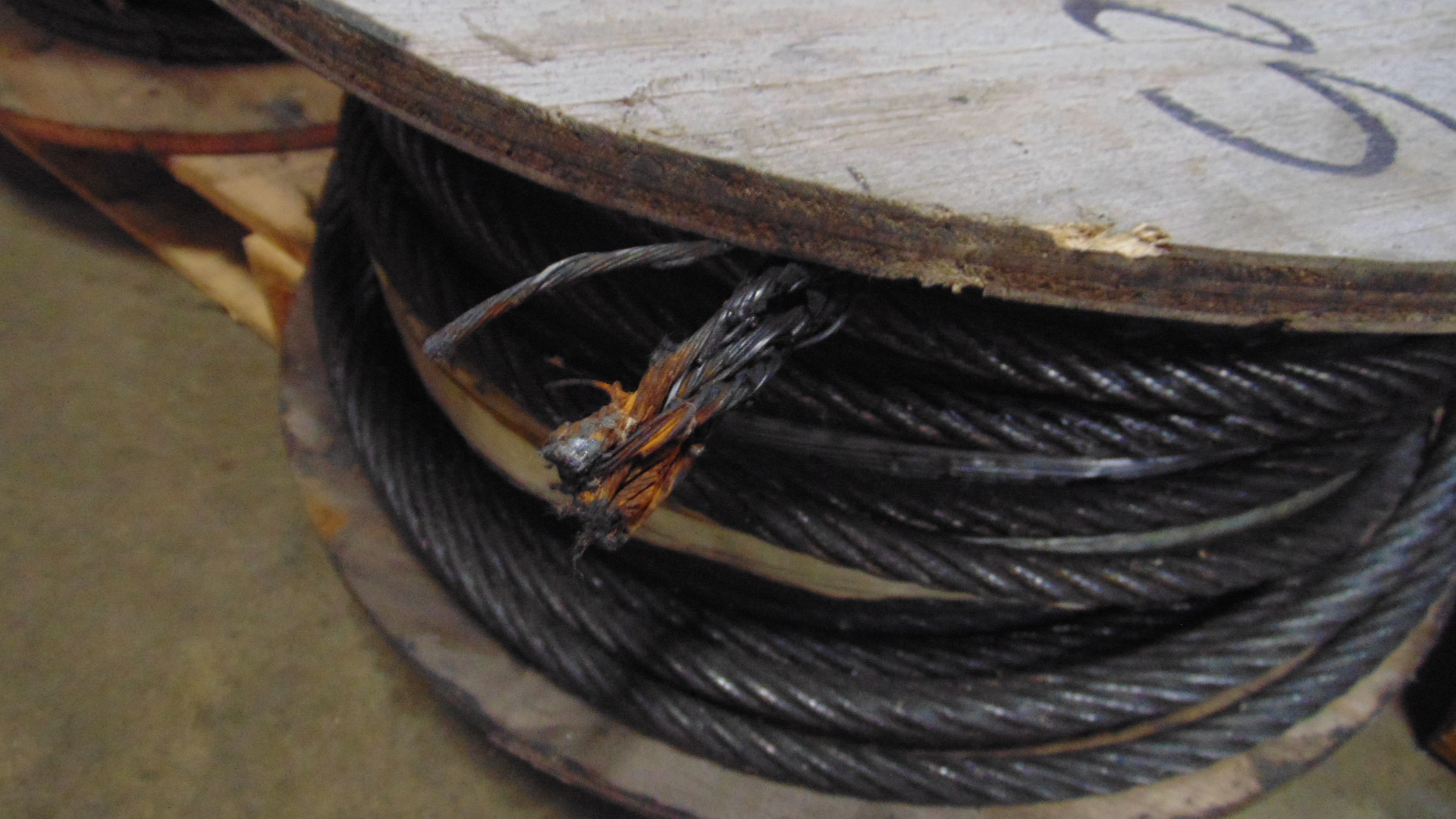 Steel Cable - 9/16" (DIA) x 327' - Image 7