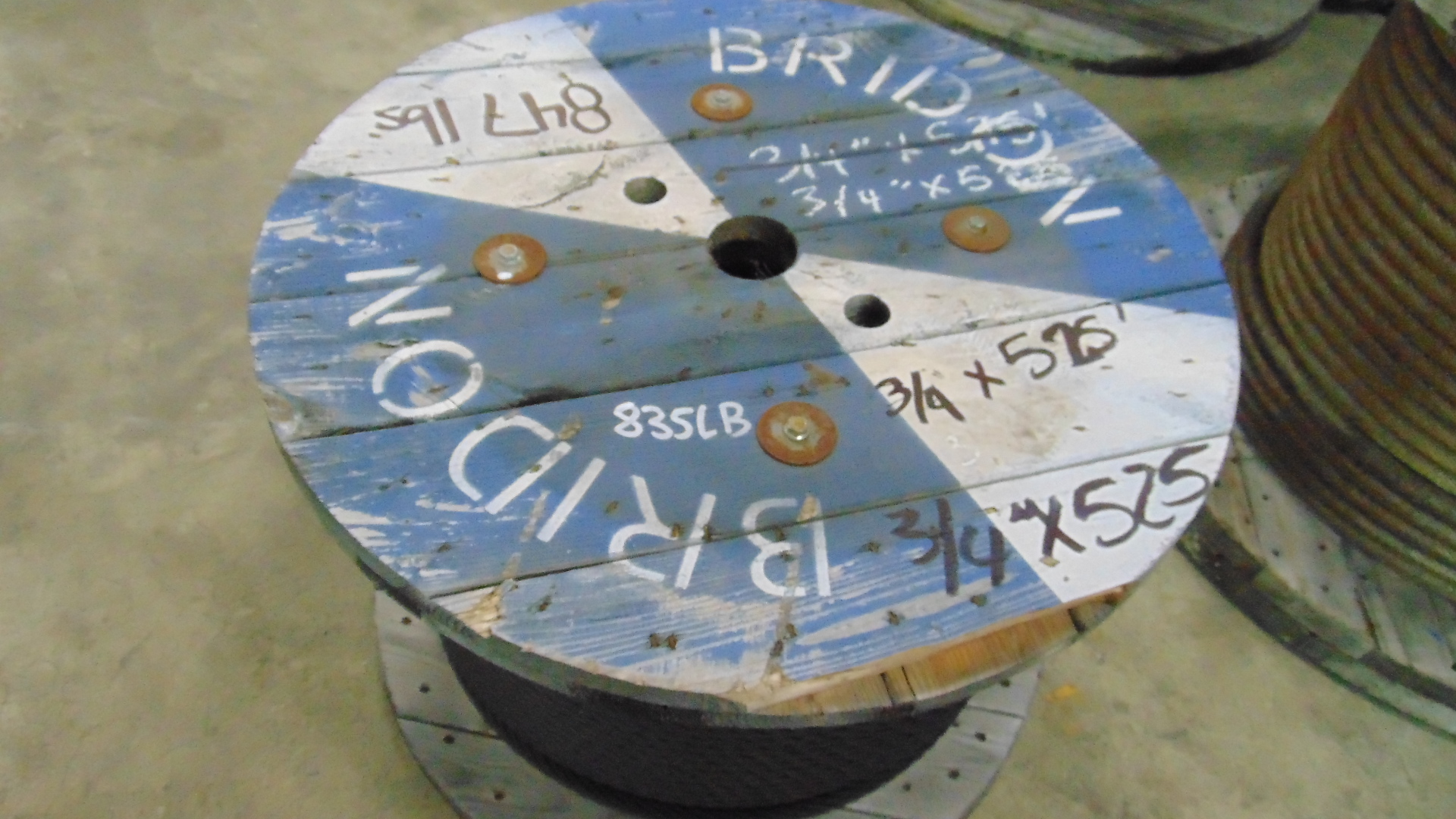 Steel Cable - 3/4" (DIA) x 525'