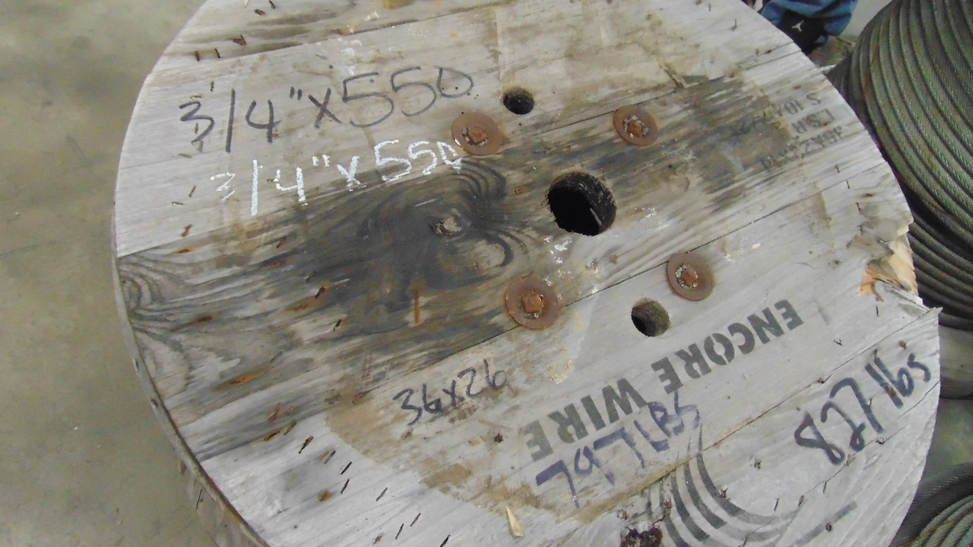Steel Cable - 3/4" (DIA) x 550' - Image 3