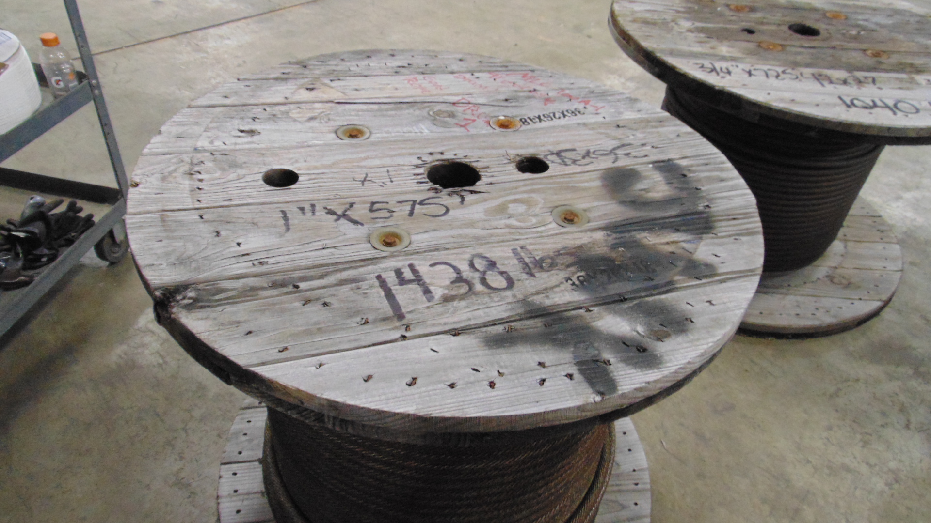 Steel Cable - 3/4" (DIA) x 575'
