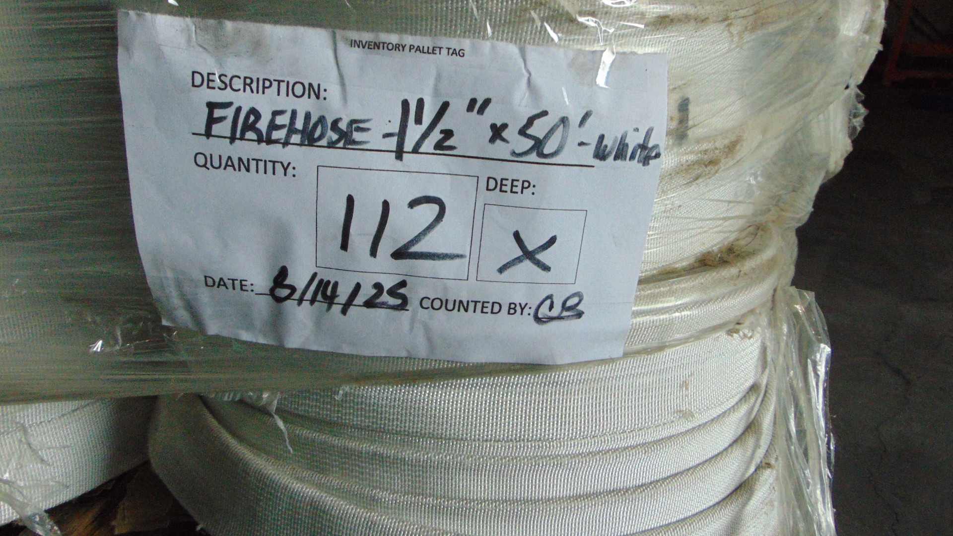 Fire Hose - 1-1/2" x 50' - No Couplings - Image 4