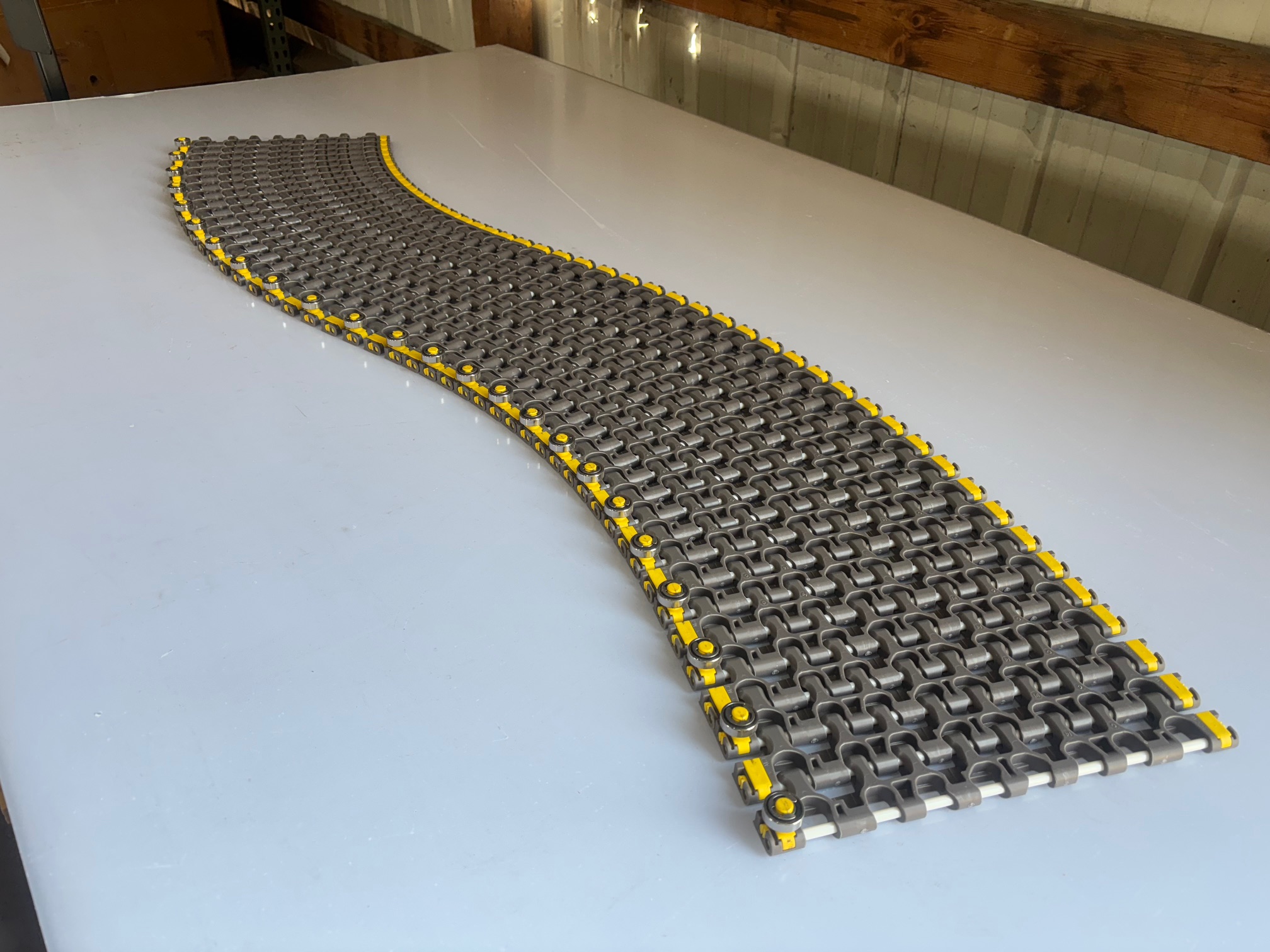 Plastic Conveyor - 12-1/4" x 61" x 1"