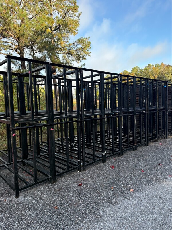 USED Steel Stackable Racks | repurposedMATERIALS