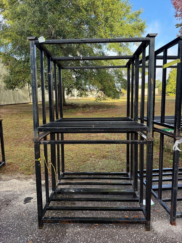 USED Steel Stackable Racks | repurposedMATERIALS