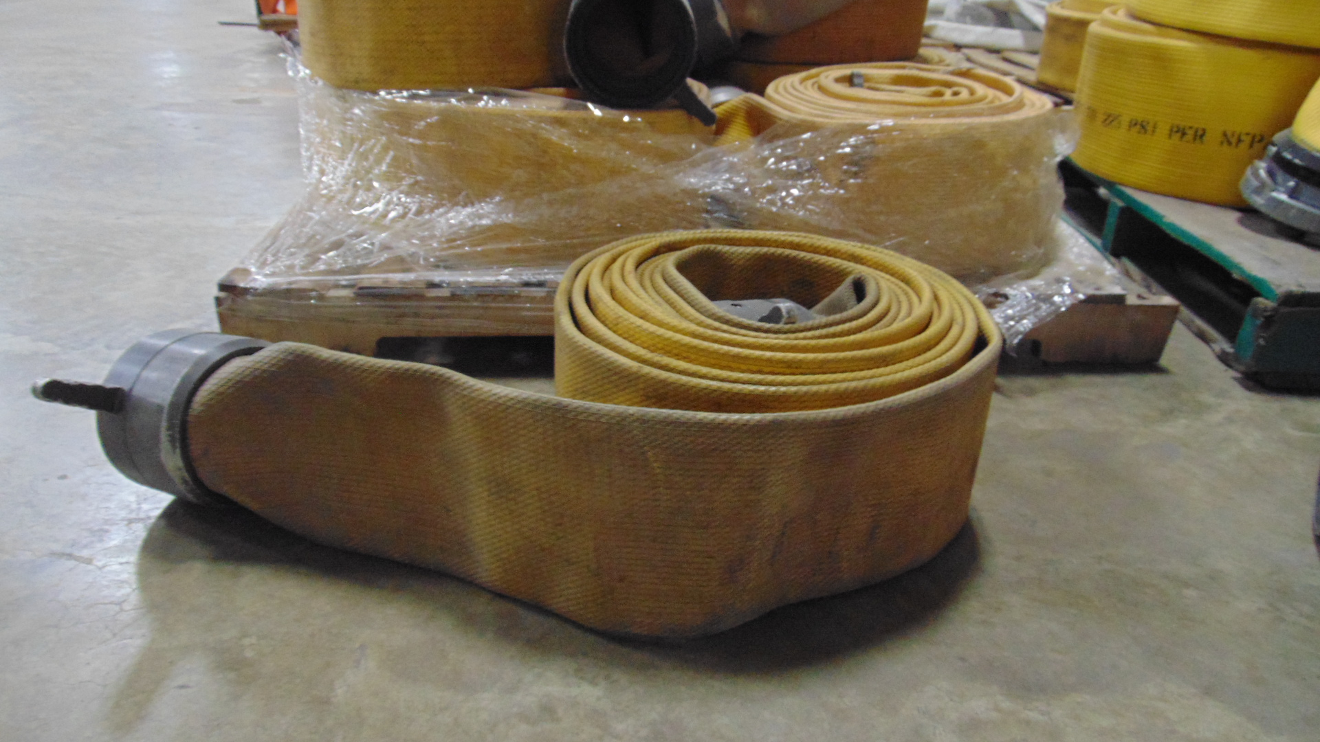 Fire Hose - 4-1/2" x 35' w/ 2 Couplings - Image 3