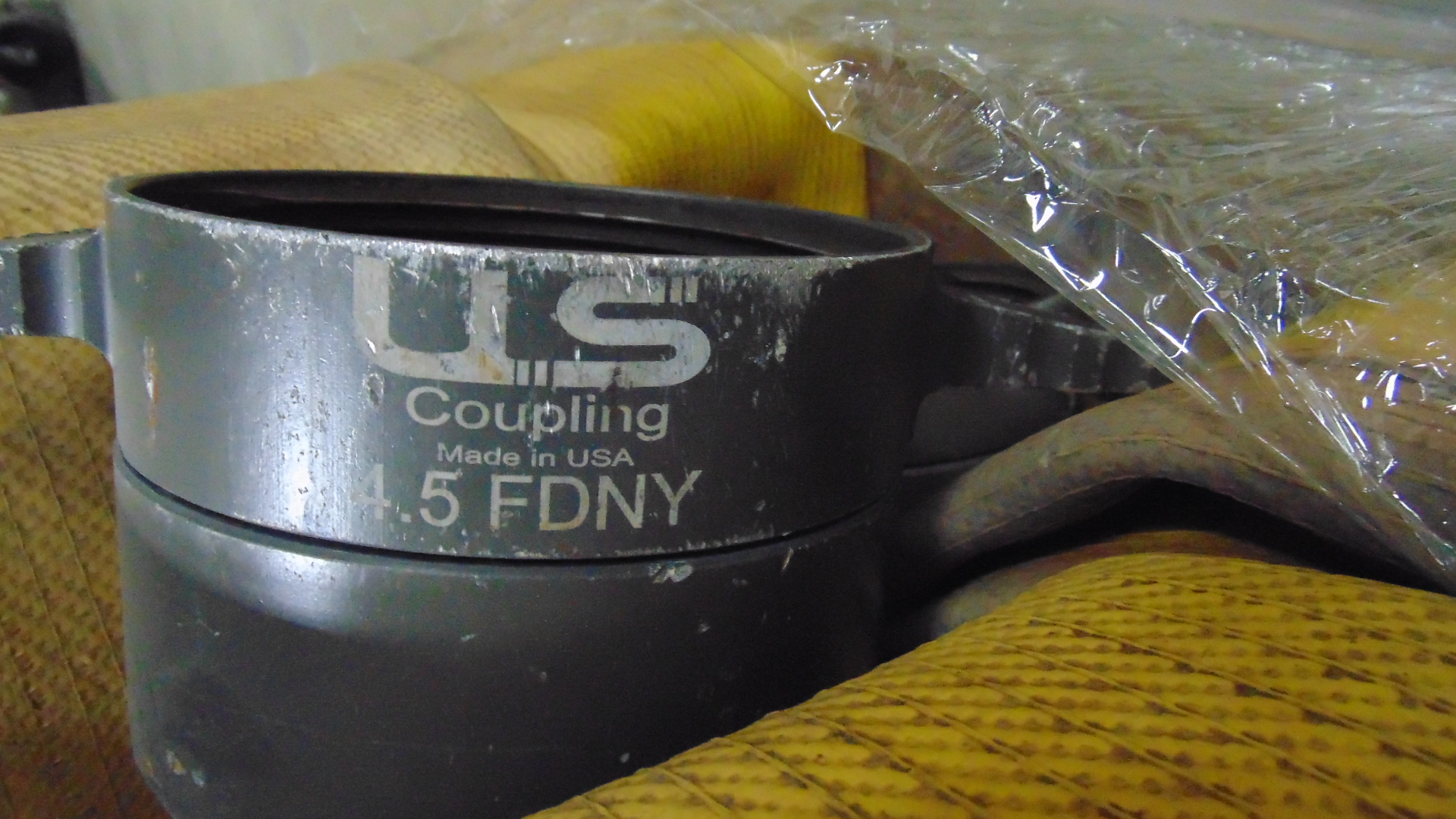 Fire Hose - 4-1/2" x 35' w/ 2 Couplings - Image 5