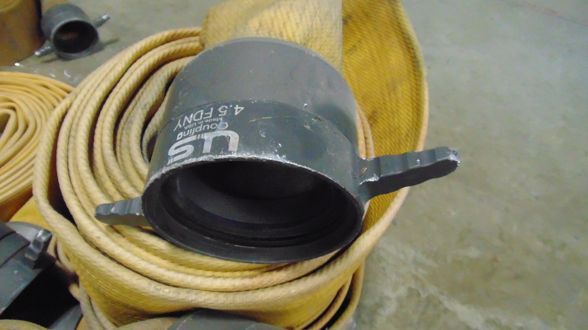 Fire Hose - 4-1/2" x 35' w/ 2 Couplings - Image 4