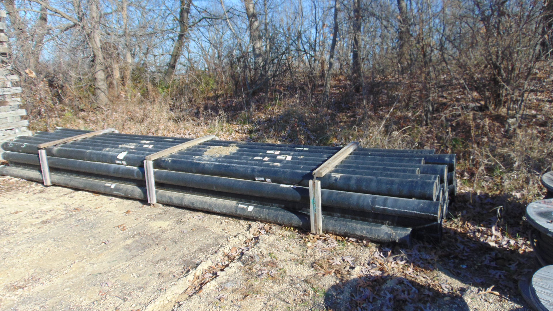 Fiberglass electrical conduit tubing