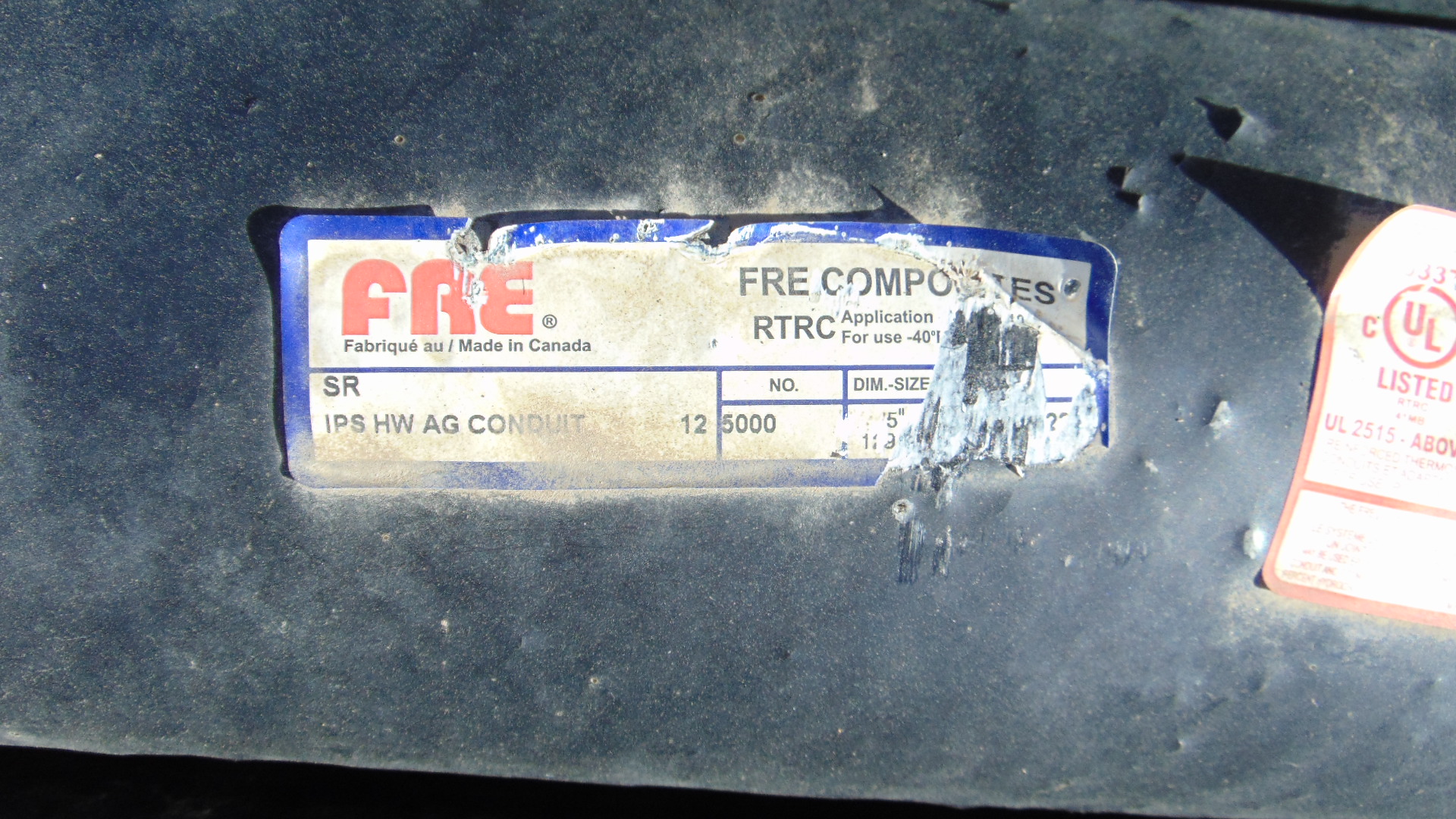 Fiberglass electrical conduit tubing