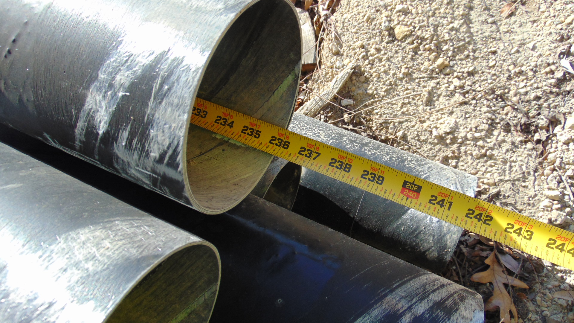 Fiberglass electrical conduit tubing