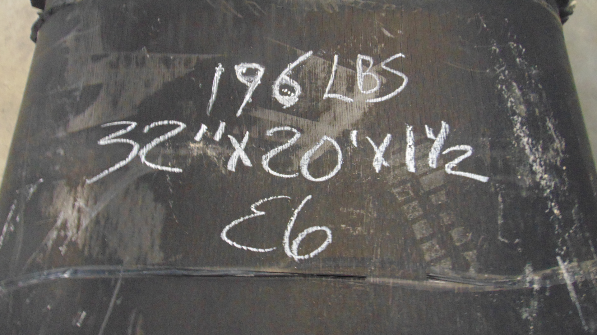 Used rubber conveyor belt