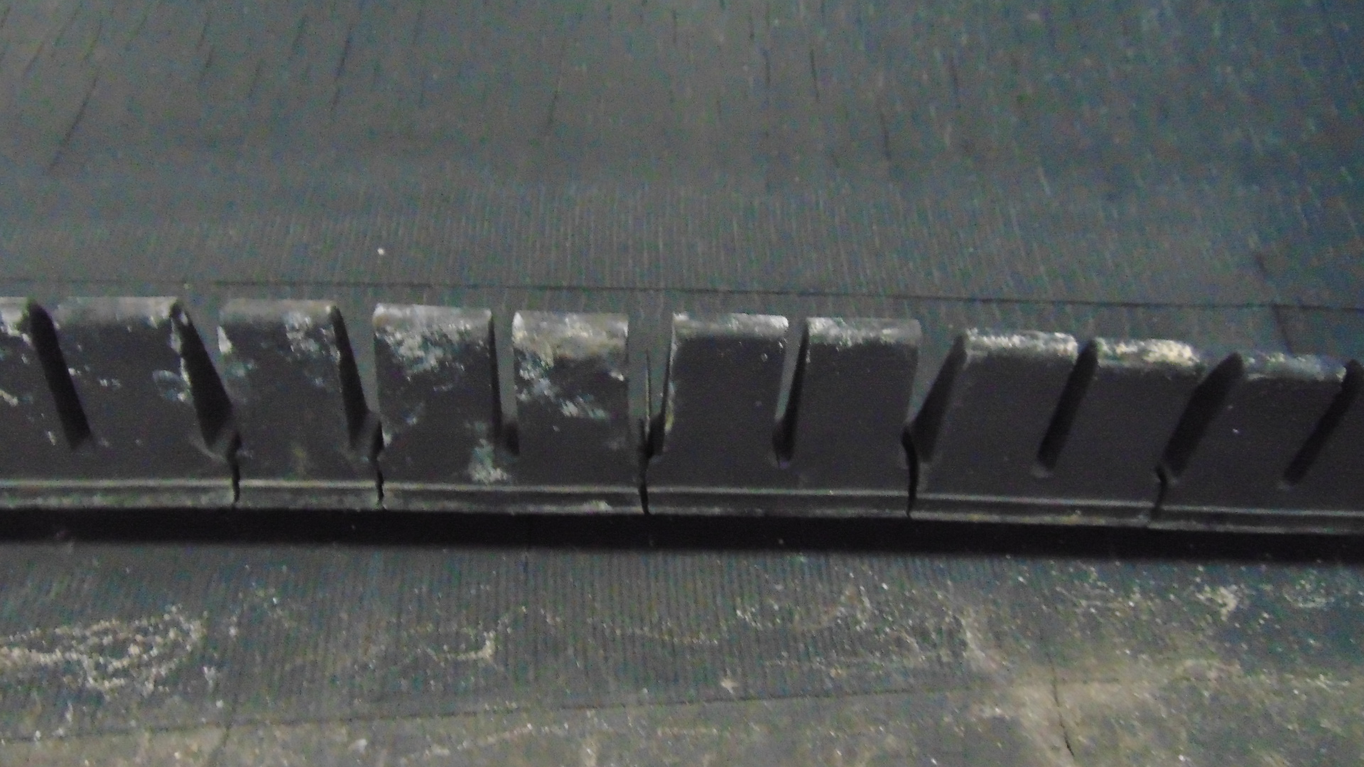 Used rubber conveyor belt