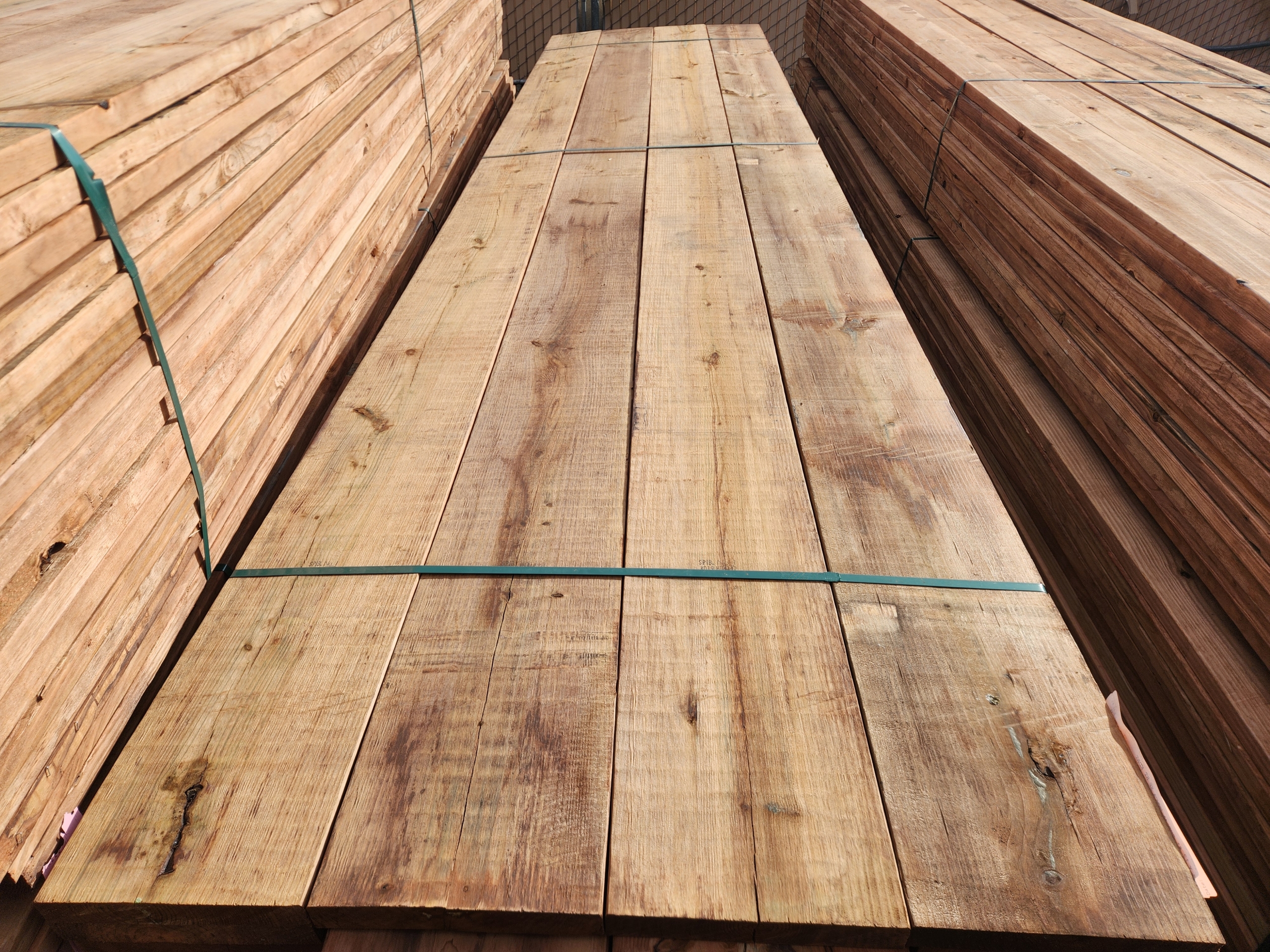a bunk of mca 4a treated lumber