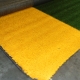 A roll of unused turf