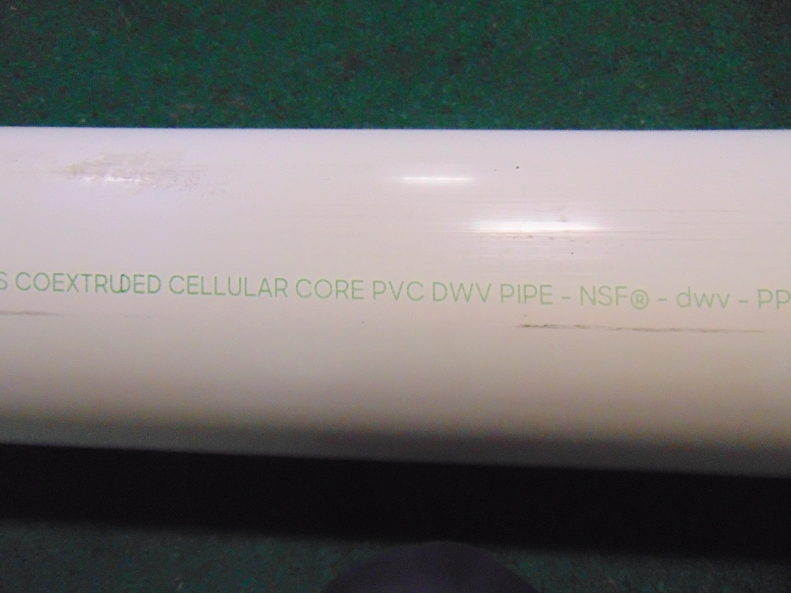 A plain end plastic pvc pipe