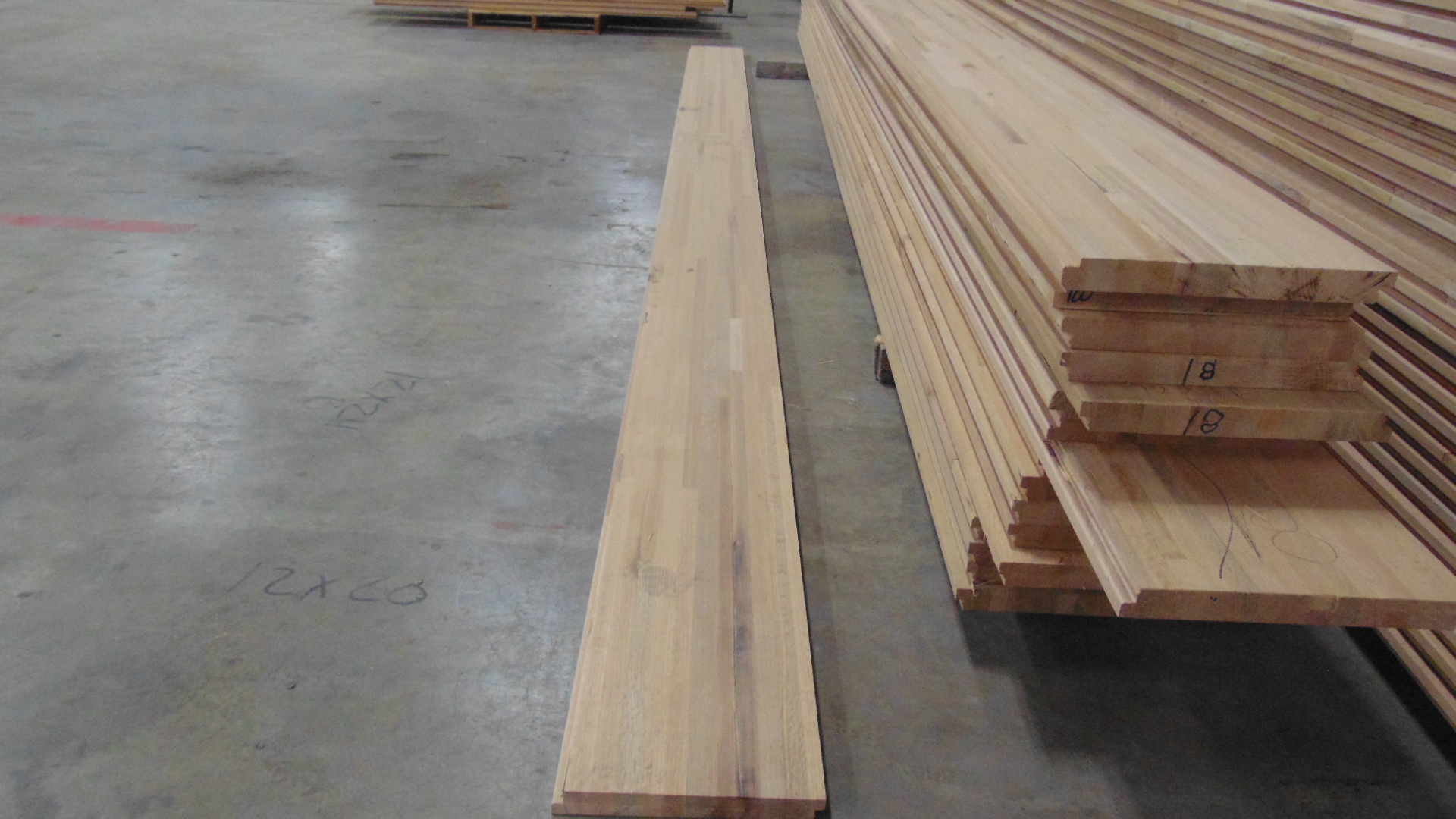 Unused semi-trailer flooring