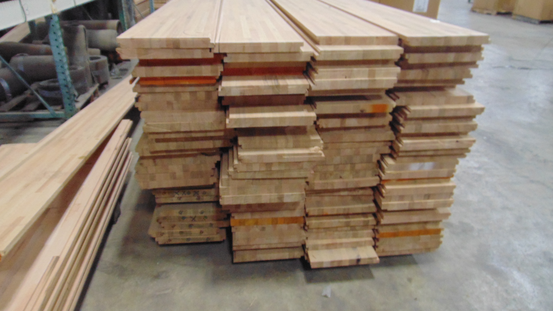 Unused semi-trailer flooring
