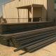 Galvanized Steel Pipe - 5" x 31' - Holes A galvanized steel pipe