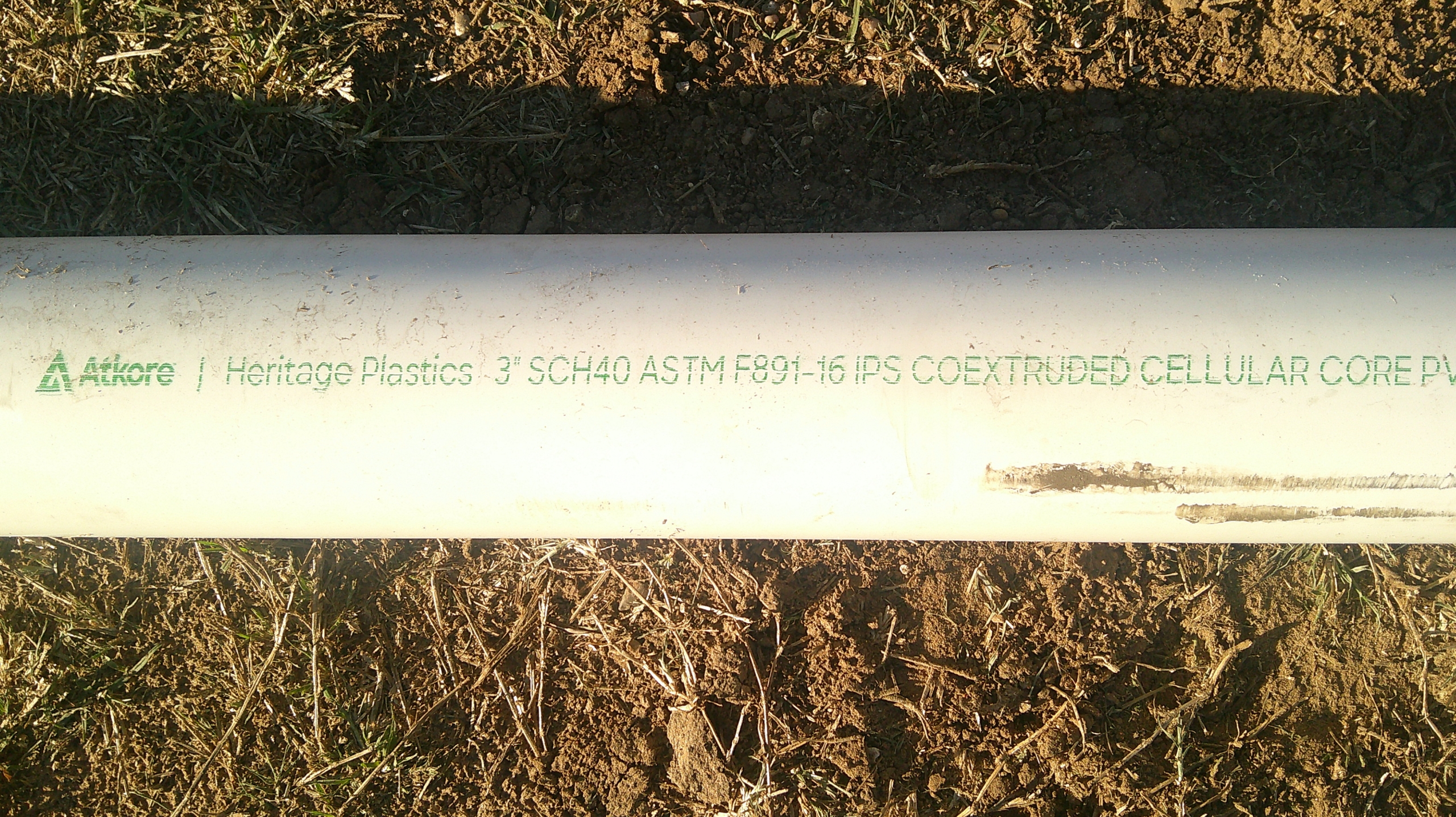 a plain end plastic pvc pipe