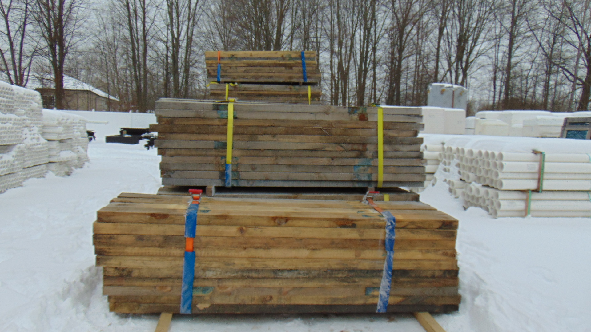 A pine wood timber