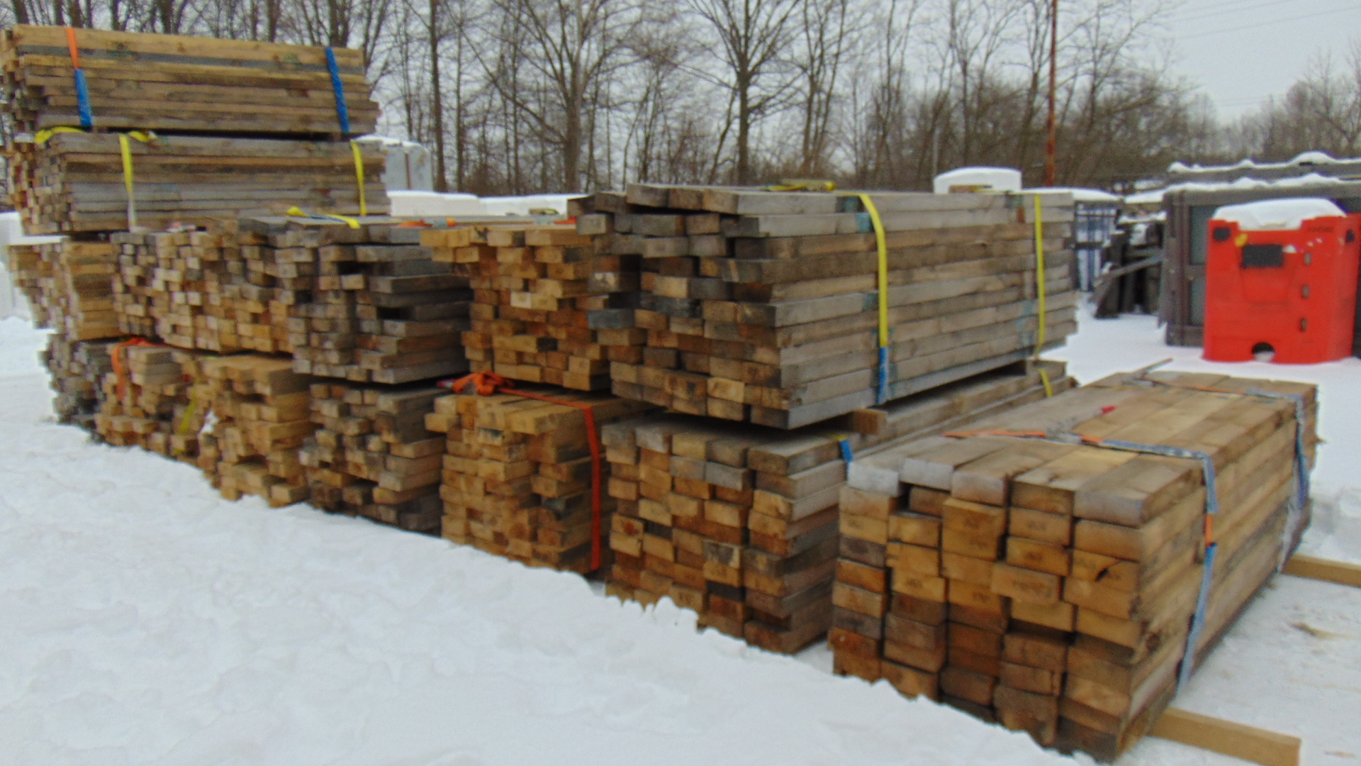 A pine wood timber