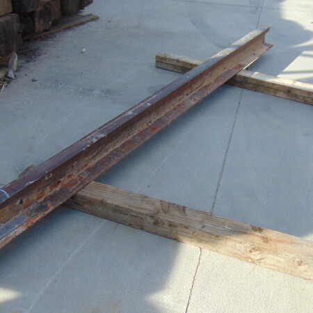Repurposed Railroad Rails USED Steel Railroad Rail | repurposedMATERIALS