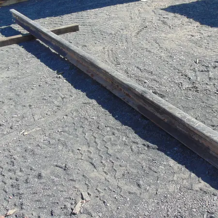 Repurposed Railroad Rails USED Steel Railroad Rail | repurposedMATERIALS