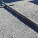 Steel Railroad Rail - 14-1/2" x 5-1/4" x 5-1/4" reclaimed steel railroad rail