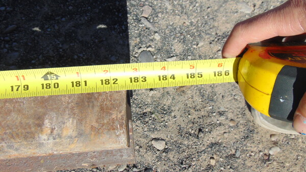 Repurposed Railroad Rails USED Steel Railroad Rail | repurposedMATERIALS