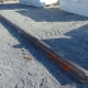 Steel Railroad Rail - 14-1/2' x 5-1/4" x 5-1/4" reclaimed steel railroad rail