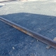 Steel Railroad Rail - 14-1/2' x 5-1/4" x 5-1/4" reclaimed steel railroad rail