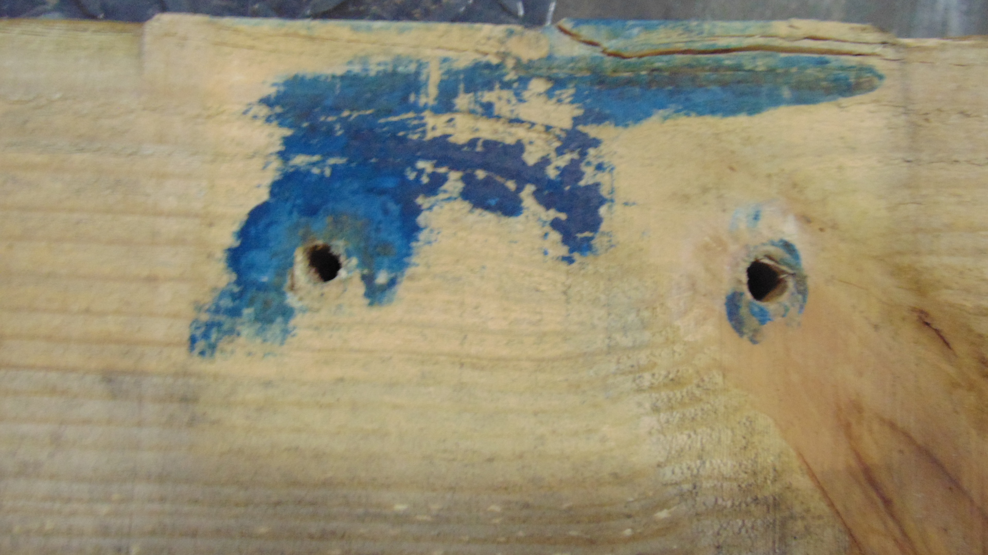 A heat treated wood timber