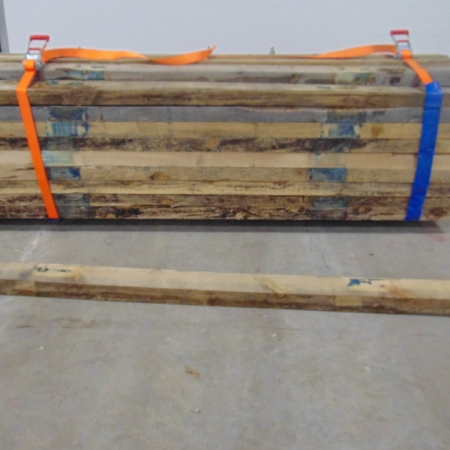 A heat treated wood timber