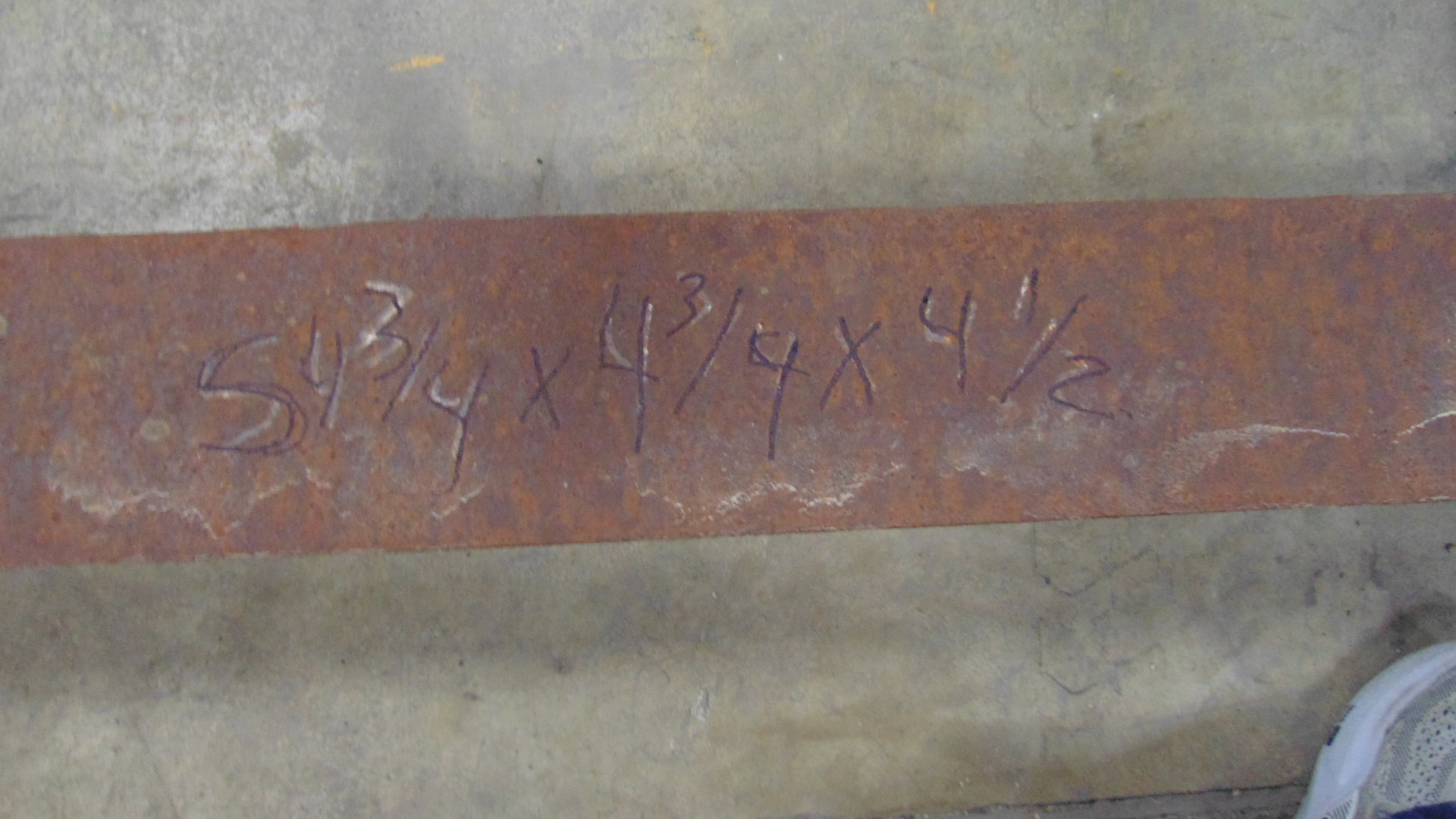 Reclaimed steel railroad rail