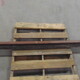 Steel Railroad Rail - 99-3/4" x 4-3/4" x 4-3/4" Reclaimed steel railroad rail