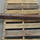 Steel Railroad Rail - 58" x 5" x 5-1/4" Reclaimed steel railroad rail