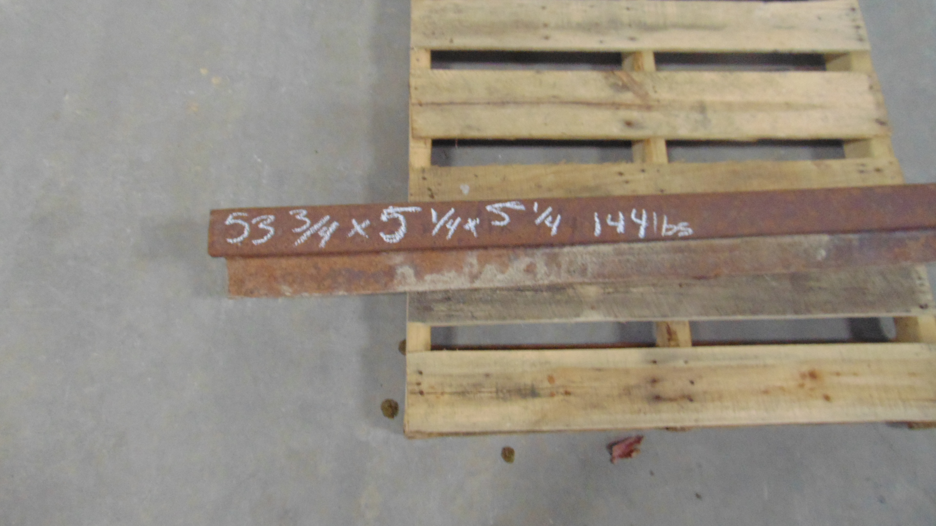 Reclaimed steel railroad rail