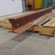 Steel Railroad Rail - 53-3/4" x 5-1/4" x 5-1/4" Reclaimed steel railroad rail