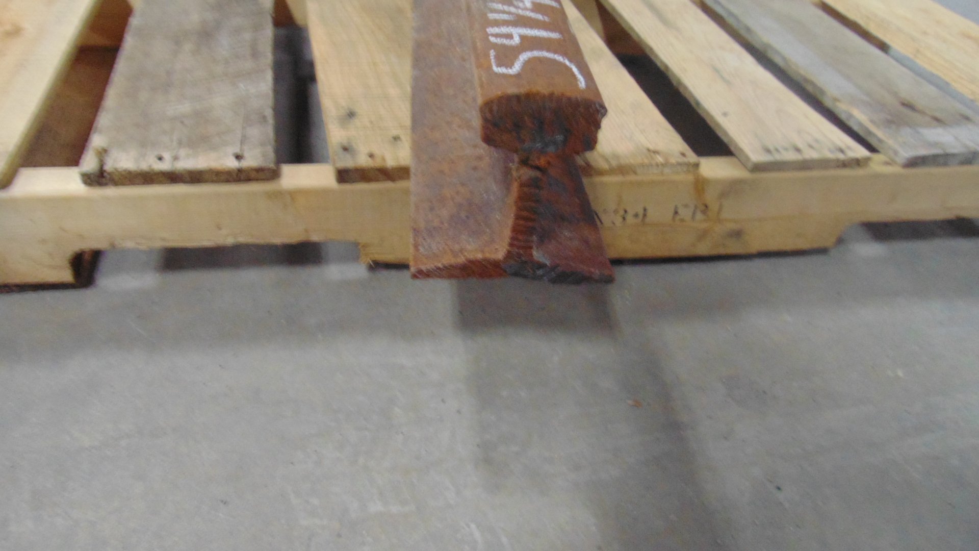Reclaimed steel railroad rail
