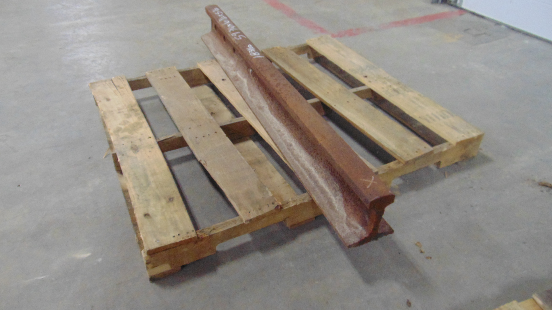 Reclaimed steel railroad rail