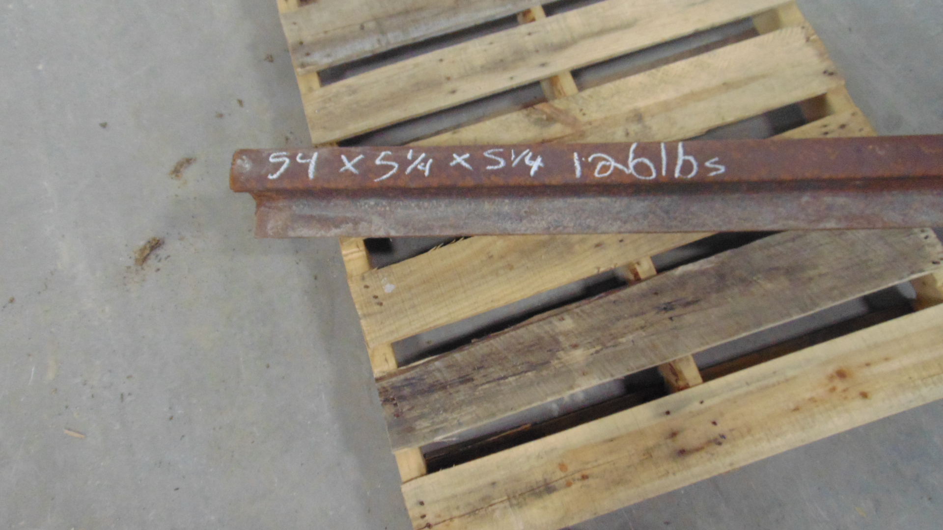 Reclaimed steel railroad rail