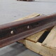 Steel Railroad Rail - 54" x 5-1/4" x 5-1/4" Reclaimed steel railroad rail