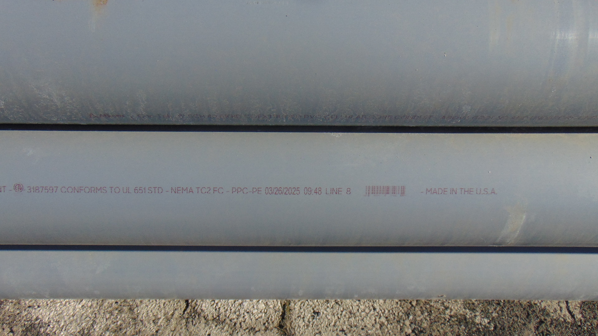 plastic pvc pipe