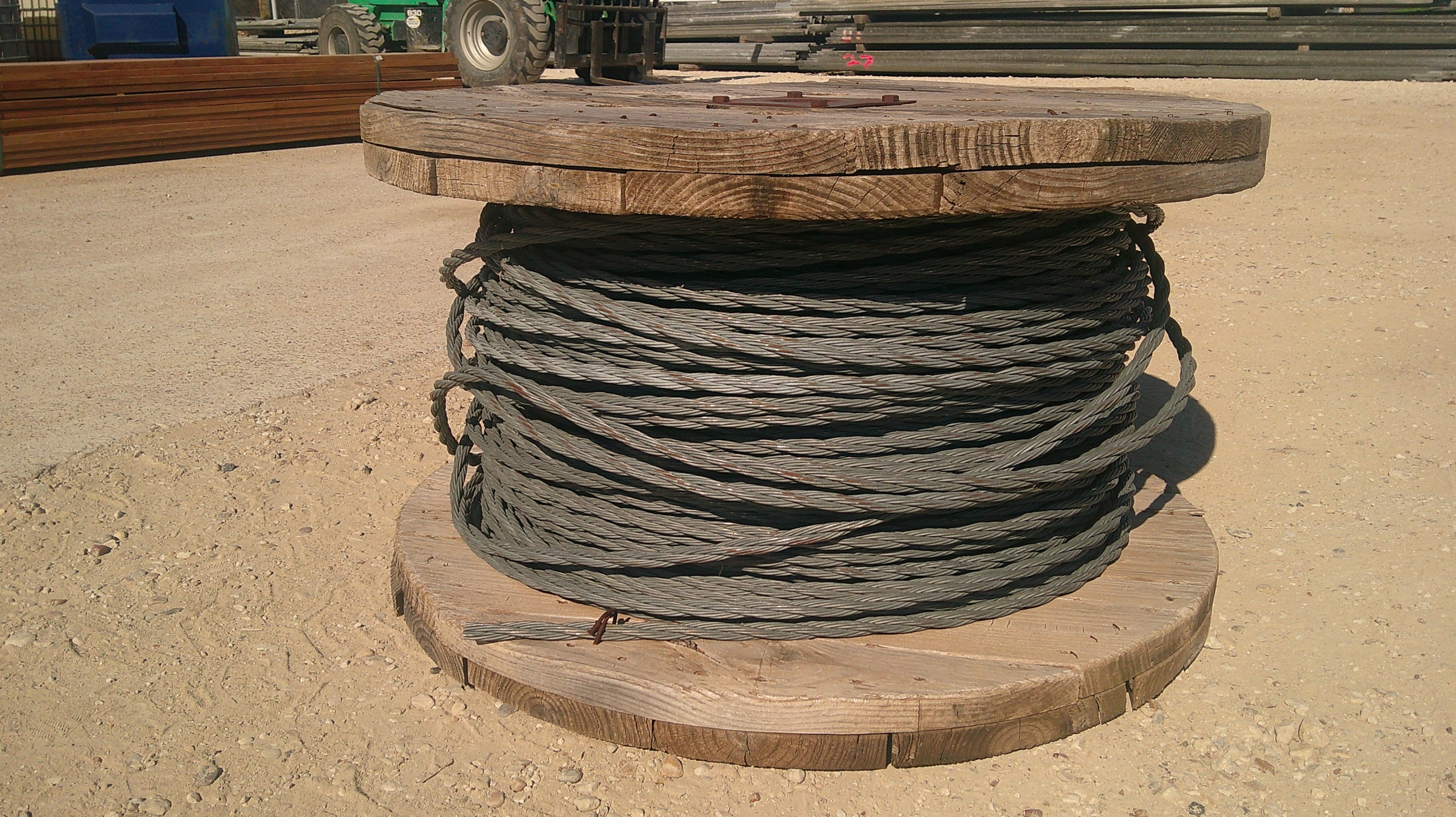 used steel cable