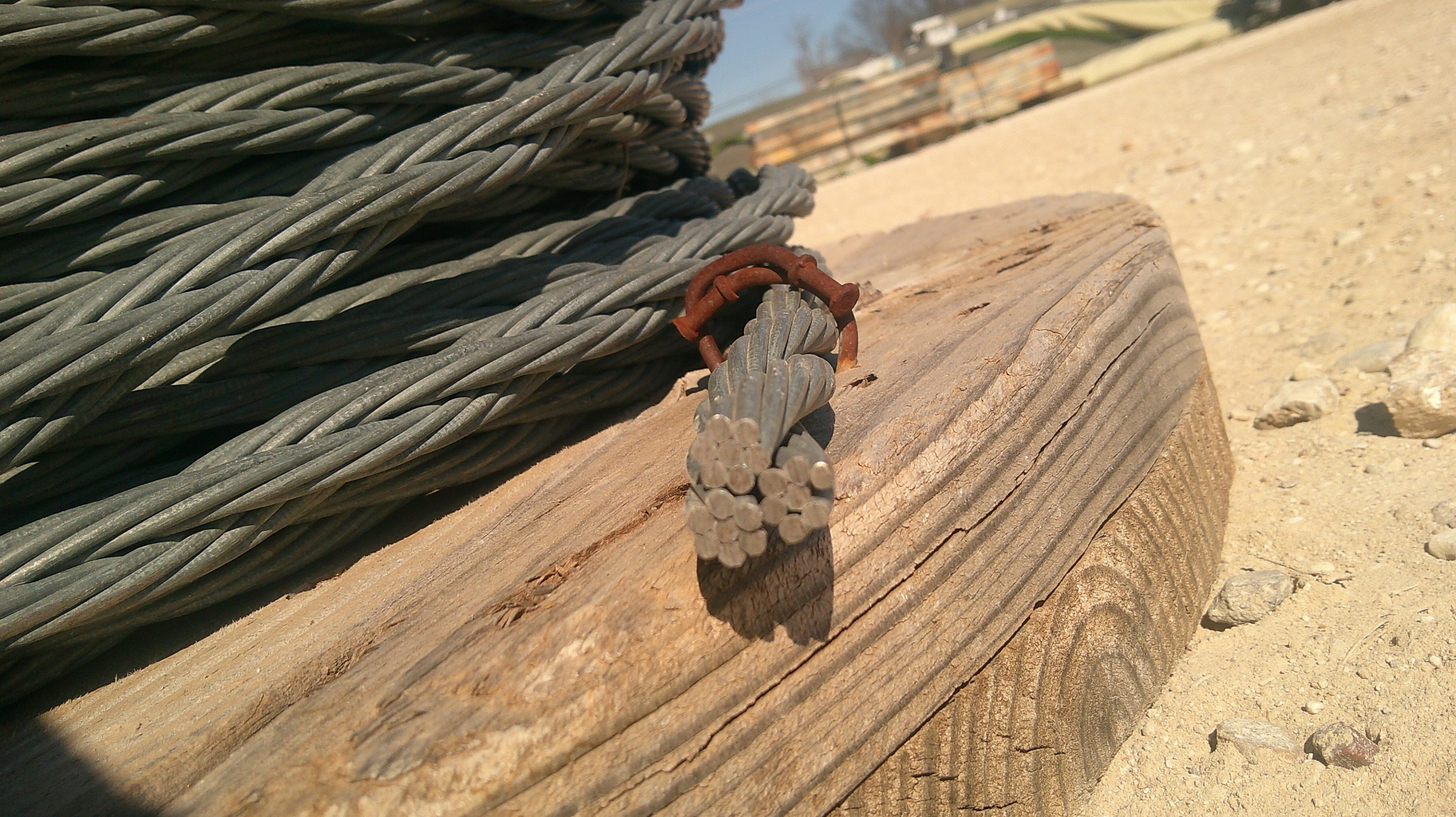 used steel cable